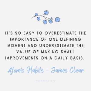 James Clear Quote to Help You Set Monthly Goals